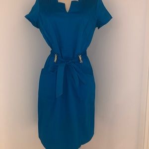 Blue Ellen Tracy dress